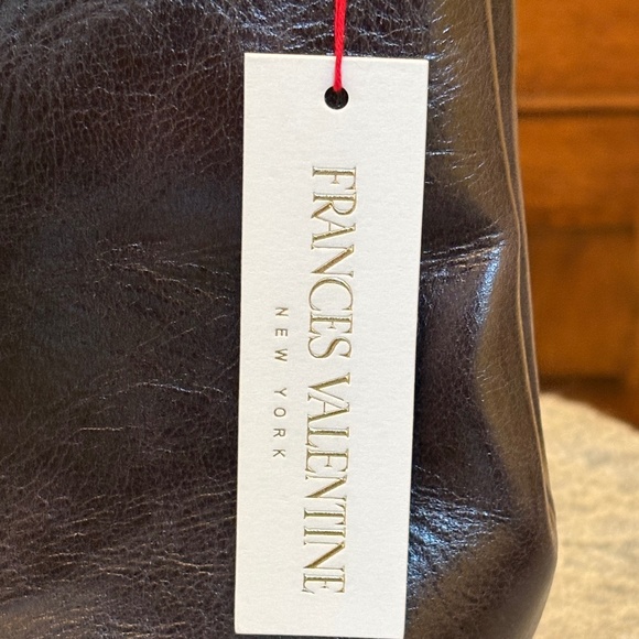 Frances Valentine Delphine Napalac Lady Bag – Black Patent Leather – NWT – Rare - Picture 8 of 13